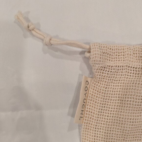 NWT Coyuchi Conserve Organic Produce Bags (100% Organic Cotton, SET of 3) - Picture 4 of 12